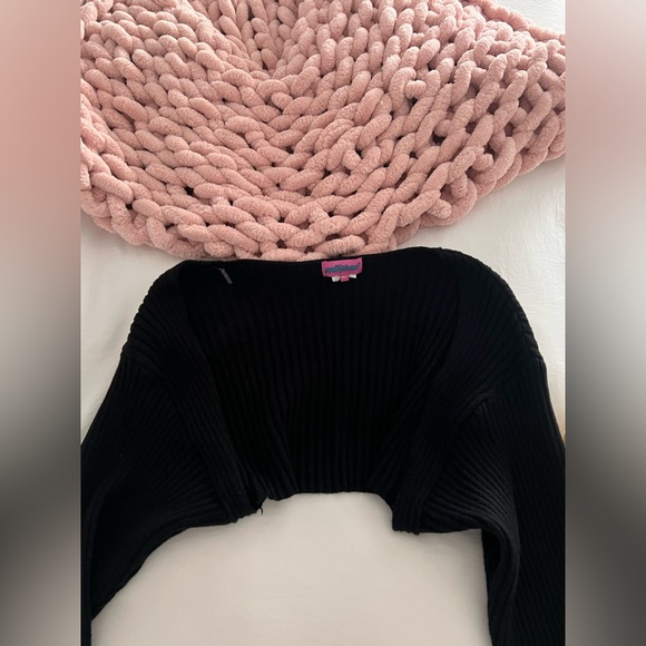 Cropped cardigan - Picture 2 of 3